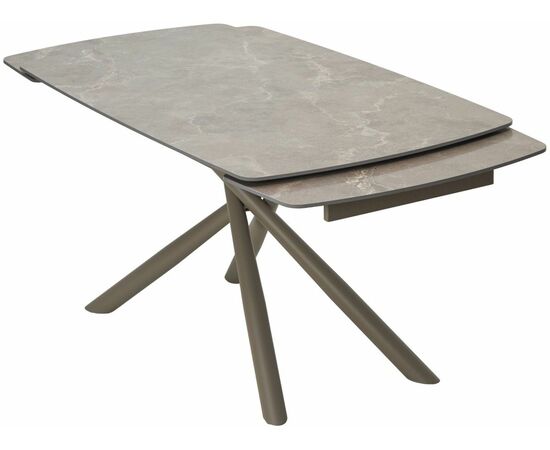 Стол RIVOLI 140 MATT LATTE STONE SOLID CERAMIC / TAUPE, ®DISAUR, изображение 12 | Интернет магазин мебели и декора LifeDekor