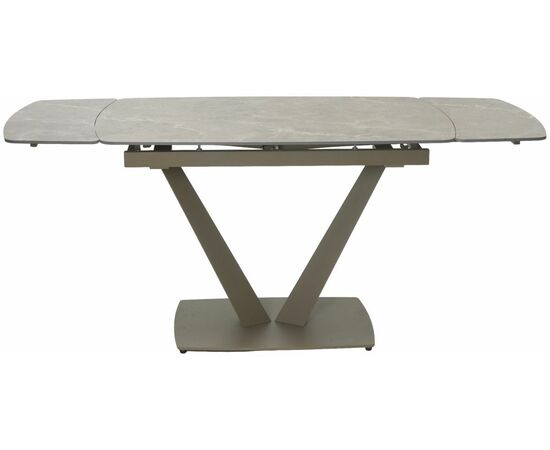 Стол ALATRI 120 MATT LATTE STONE SOLID CERAMIC / TAUPE, ®DISAUR, изображение 5 | Интернет магазин мебели и декора LifeDekor