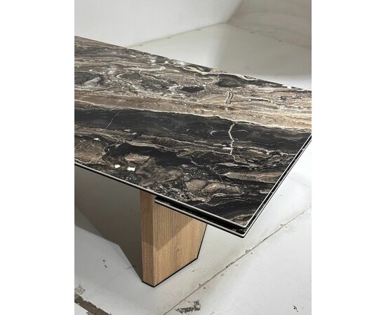 Стол МОЦАРТ 200 AMADEUS POLISHED, керамика / Дуб монтана М-City, изображение 6 | Интернет магазин мебели и декора LifeDekor