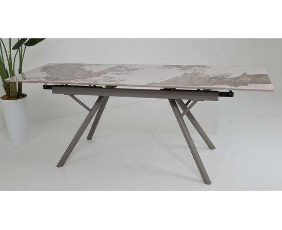 Стол ЛИБЕРТИ 180 Pandora, керамика / Латте каркас М-City, изображение 3 | Интернет магазин мебели и декора LifeDekor