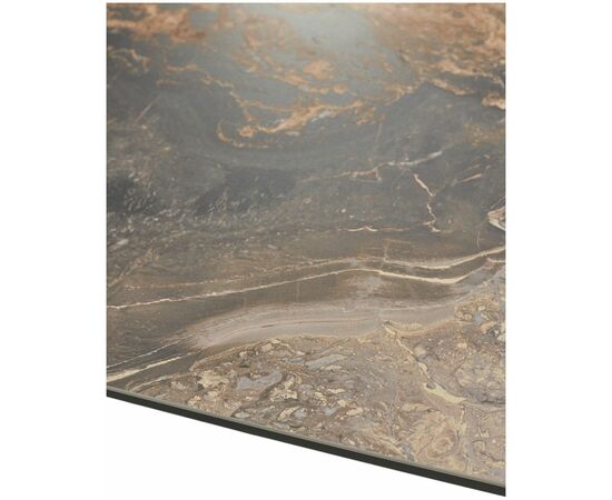 Стол CREMONA 180 KL-176, итальянская керамика/ Черный каркас, ®DISAUR, изображение 8 | Интернет магазин мебели и декора LifeDekor