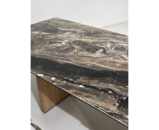 Стол МОЦАРТ 200 AMADEUS POLISHED, керамика / Дуб монтана М-City, изображение 8 | Интернет магазин мебели и декора LifeDekor