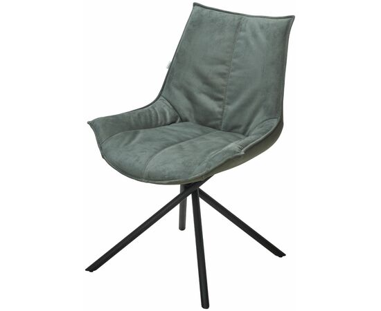 Стул ОСЛО Atmocfera 695 Зеленый / Orakul 695 Зеленый / Черный каркас M-City | Интернет магазин мебели и декора LifeDekor