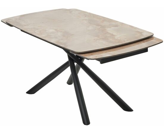 Стол RIVOLI 140 GLOSS AMBER JADE SOLID CERAMIC / BLACK, ®DISAUR, изображение 12 | Интернет магазин мебели и декора LifeDekor