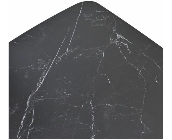 Стол BLANCO 160 MATT BLACK MARBLE SOLID CERAMIC / Орех, ®DISAUR, изображение 7 | Интернет магазин мебели и декора LifeDekor