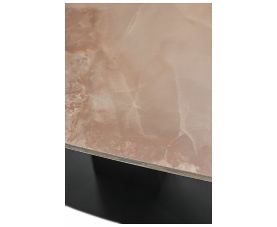 Стол BALDE 120 GLOSS AMBER JADE SOLID CERAMIC / BLACK, ®DISAUR, изображение 2 | Интернет магазин мебели и декора LifeDekor