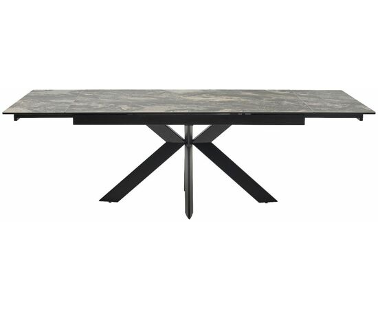 Стол BELLUNO 160 KL-176, итальянская керамика/ черный каркас, ®DISAUR, изображение 8 | Интернет магазин мебели и декора LifeDekor