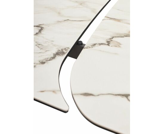 Стол VALDEMAR 180 KL-188 итальянская керамика, стекло/ каркас темно-серый/Kl-188, ®DISAUR, изображение 10 | Интернет магазин мебели и декора LifeDekor