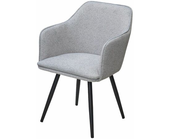 Стул FORT 360 град. поворот. NS10 Серый, букле / черный каркас, М-City | Интернет магазин мебели и декора LifeDekor