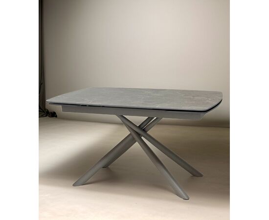 Стол RIVOLI 140 MATT LATTE STONE SOLID CERAMIC / TAUPE, ®DISAUR, изображение 3 | Интернет магазин мебели и декора LifeDekor