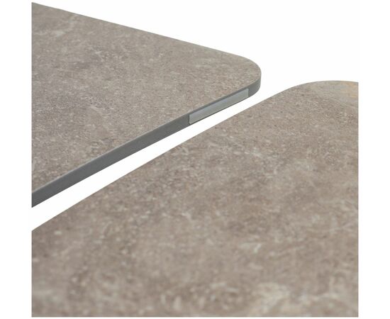 Стол ALATRI 120 MATT LATTE STONE SOLID CERAMIC / TAUPE, ®DISAUR, изображение 3 | Интернет магазин мебели и декора LifeDekor
