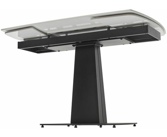 Стол BALDE 140 MATT WHITE MARBLE SOLID CERAMIC / BLACK, ®DISAUR, изображение 5 | Интернет магазин мебели и декора LifeDekor