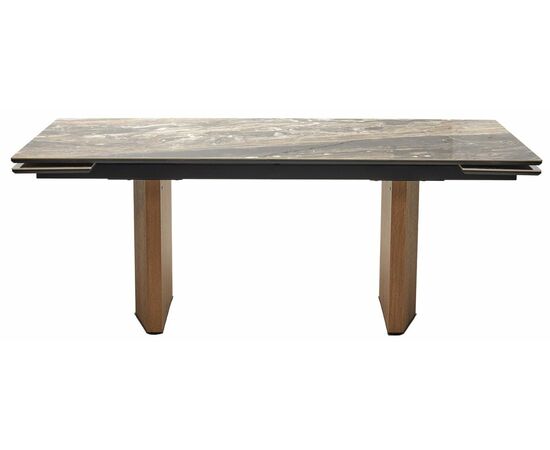 Стол МОЦАРТ 200 AMADEUS POLISHED, керамика / Дуб монтана М-City, изображение 13 | Интернет магазин мебели и декора LifeDekor