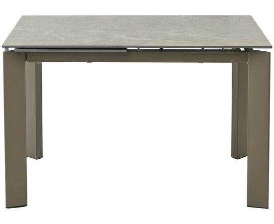 Стол CORNER 120 MATT LATTE STONE SOLID CERAMIC / TAUPE, ®DISAUR, изображение 10 | Интернет магазин мебели и декора LifeDekor