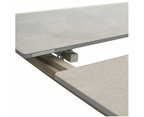 Стол CORNER 120 MATT LATTE STONE SOLID CERAMIC / TAUPE, ®DISAUR, изображение 6 | Интернет магазин мебели и декора LifeDekor