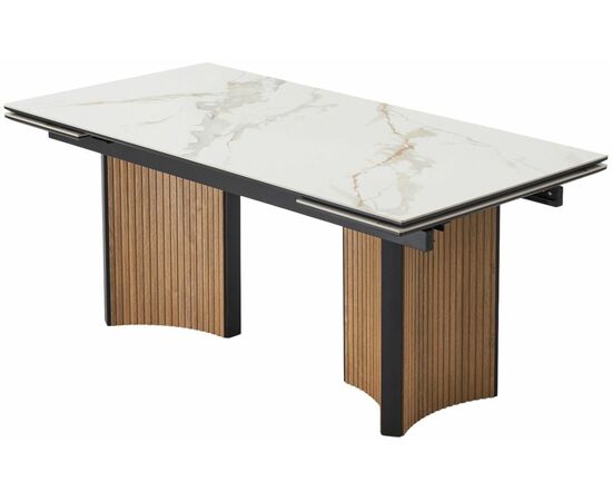 Стол СТРАДИВАРИ 180 116 BG, керамика / Дуб Американский М-City, изображение 4 | Интернет магазин мебели и декора LifeDekor