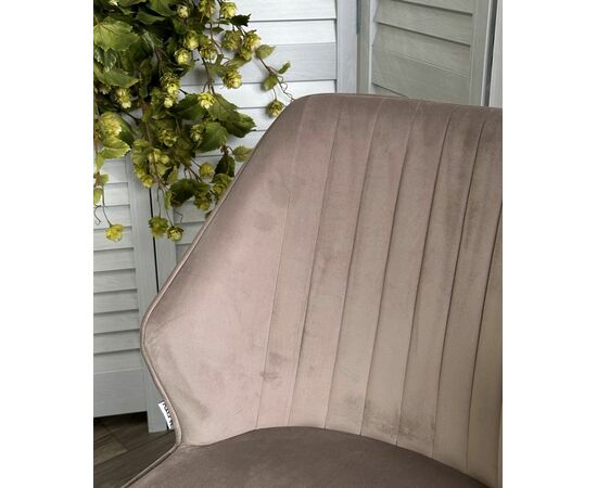 Стул SEATTLE-V ЛАТТЕ #25, велюр / белый каркас М-City, изображение 2 | Интернет магазин мебели и декора LifeDekor