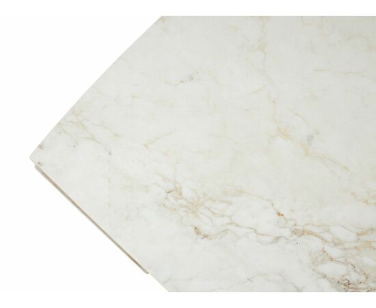 Стол ПУАНТО 200  BRECHA CREMA ELEGANCE, керамика / Латте каркас М-City, изображение 11 | Интернет магазин мебели и декора LifeDekor