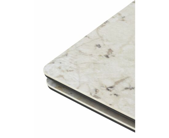 Стол АДАЖИО 240 (320) см PANDORA, керамика / Черный каркас М-City, изображение 6 | Интернет магазин мебели и декора LifeDekor