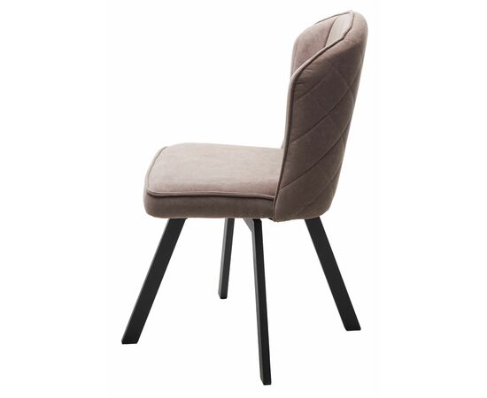 Стул MODE, цвет B5 Капучино, велюр / черный каркас, поворот.360 град. М-City, изображение 8 | Интернет магазин мебели и декора LifeDekor