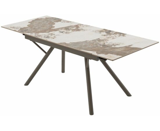 Стол ЛИБЕРТИ 140 Pandora, керамика / Латте каркас М-City, изображение 2 | Интернет магазин мебели и декора LifeDekor