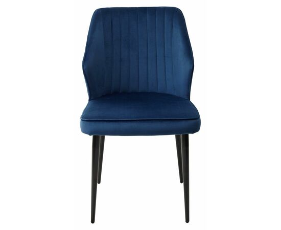 Стул SEATTLE-V СИНИЙ #29, велюр / черный каркас М-City, изображение 5 | Интернет магазин мебели и декора LifeDekor