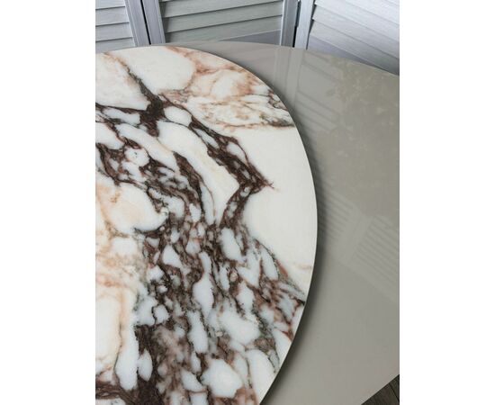 Стол кофейный NIKLAS TL-312 испанская керамика, стекло / МДФ окраш. /темно-серый МДФ каркас ®DISAUR, изображение 7 | Интернет магазин мебели и декора LifeDekor