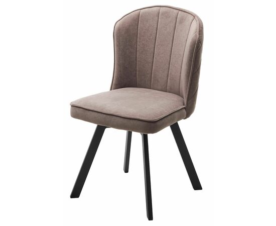 Стул MODE, цвет B5 Капучино, велюр / черный каркас, поворот.360 град. М-City | Интернет магазин мебели и декора LifeDekor