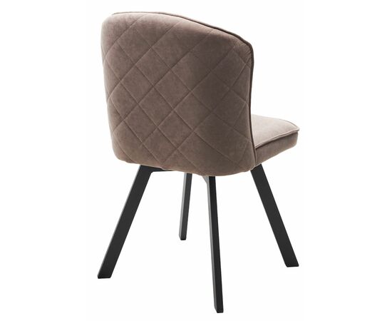 Стул MODE, цвет B5 Капучино, велюр / черный каркас, поворот.360 град. М-City, изображение 9 | Интернет магазин мебели и декора LifeDekor