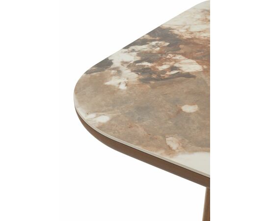 Стол BARK 180 цвет CA035, керамика / Орех, ®DISAUR, изображение 5 | Интернет магазин мебели и декора LifeDekor