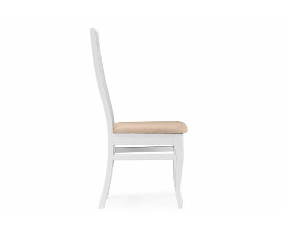 Стул деревянный Арлет белый / tenerife latte, изображение 3 | Интернет магазин мебели и декора LifeDekor