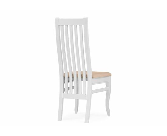 Стул деревянный Арлет белый / tenerife latte, изображение 4 | Интернет магазин мебели и декора LifeDekor