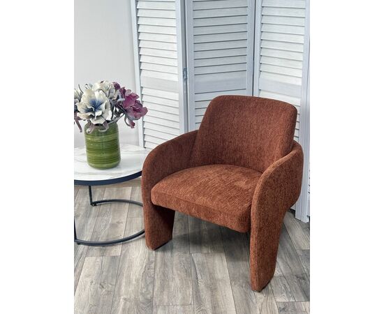 Кресло CUBE OTE SEA-500 Бронзовый,ткань/каркас металл в обивке бронзового цвета OTE SEA 500 ®DISAUR | Интернет магазин мебели и декора LifeDekor