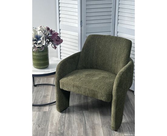 Кресло CUBE OTE SEA-360 Зеленый, ткань/каркас металл в тканевой обивке OTE SEA 360 ®DISAUR, изображение 5 | Интернет магазин мебели и декора LifeDekor