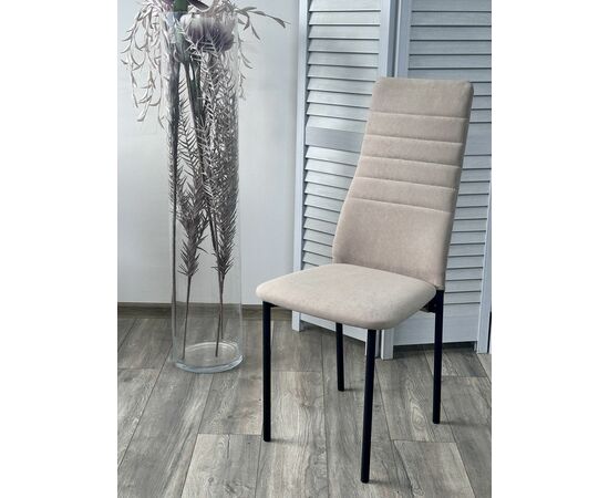 Стул МОНАКО Marseille-13 Латте, велюр / черный каркас M-City | Интернет магазин мебели и декора LifeDekor