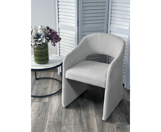 Стул DJUN CKS032-06Z Серый, ткань / каркас металл в обивке CKS032-06Z, ®DISAUR, изображение 5 | Интернет магазин мебели и декора LifeDekor