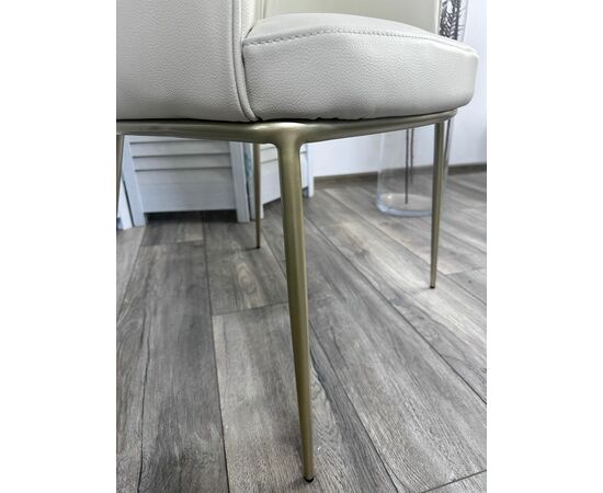 Стул BRUNO Milk Ti-02, PU / шампань, ®DISAUR, изображение 5 | Интернет магазин мебели и декора LifeDekor