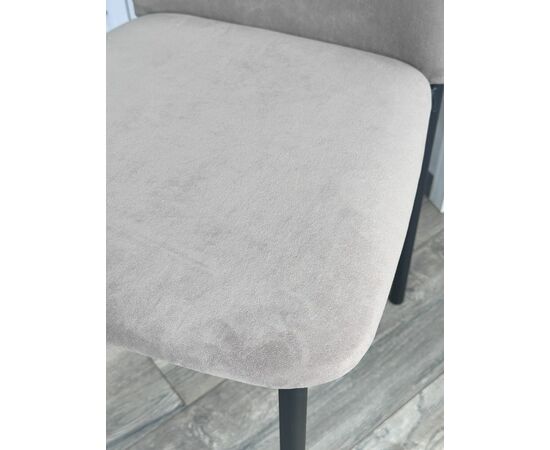 Стул МОНАКО Marseille-16 Капучино, велюр / Черный каркас M-City, изображение 2 | Интернет магазин мебели и декора LifeDekor