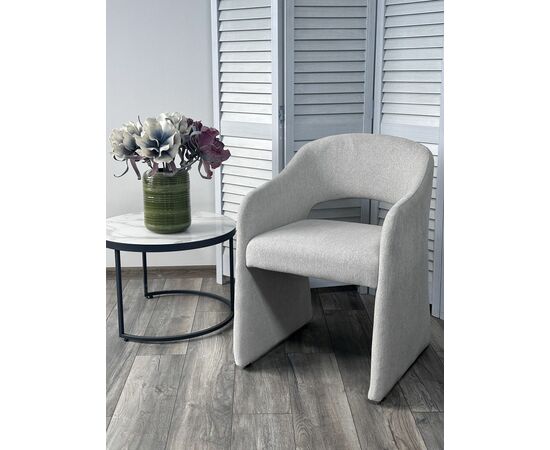 Стул DJUN CKS032-06Z Серый, ткань / каркас металл в обивке CKS032-06Z, ®DISAUR | Интернет магазин мебели и декора LifeDekor