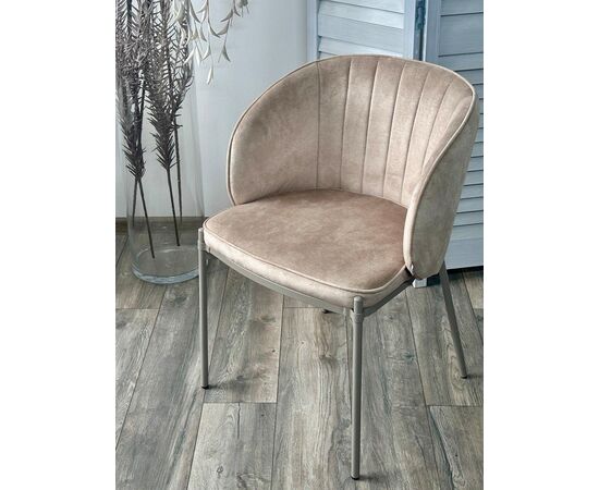Стул DIANA VBP-207 античный бежевый, велюр / латте каркас М-City, изображение 4 | Интернет магазин мебели и декора LifeDekor