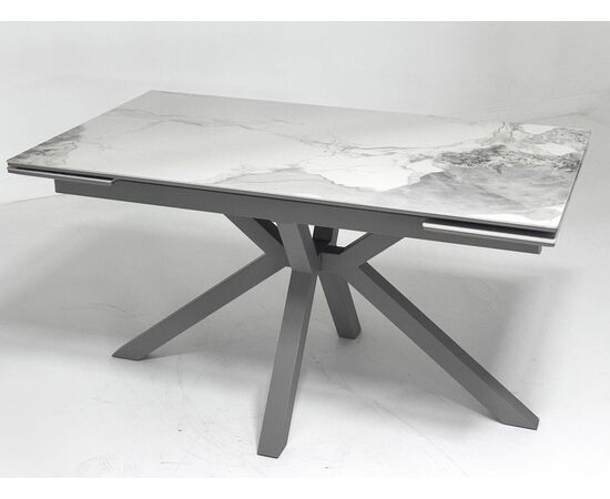 Стол Кентукки ЛАЙТ 140 PANDORA LIGHT, керамика / ЛАТТЕ, М-City | Интернет магазин мебели и декора LifeDekor