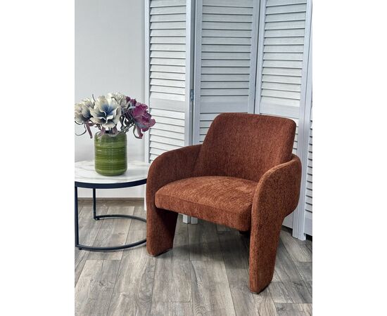 Кресло CUBE OTE SEA-500 Бронзовый,ткань/каркас металл в обивке бронзового цвета OTE SEA 500 ®DISAUR, изображение 6 | Интернет магазин мебели и декора LifeDekor