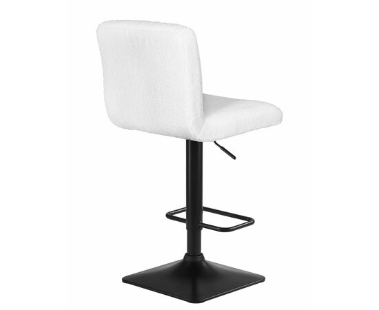 Набор 2 шт Стул барный DOBRIN LEO, белый букле (13), Вариант: белый букле (13), изображение 5 | Интернет магазин мебели и декора LifeDekor