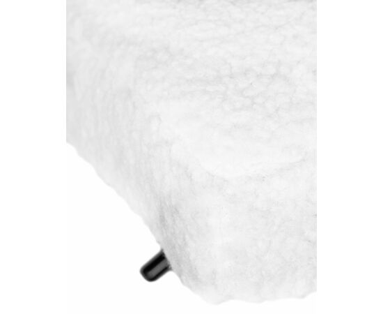 Набор 2 шт Стул барный DOBRIN LEO, белый букле (13), Вариант: белый букле (13), изображение 8 | Интернет магазин мебели и декора LifeDekor