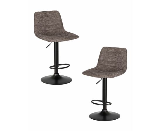 Набор 2 шт Стул барный DOBRIN TRAVIS, какао (VIVALDI43), Вариант: какао (VIVALDI43) | Интернет магазин мебели и декора LifeDekor