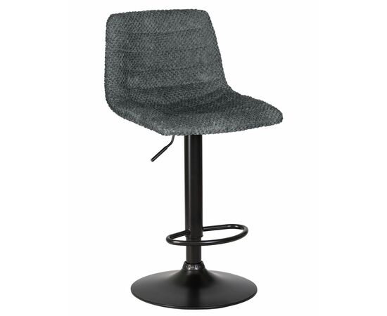 Набор 2 шт Стул барный DOBRIN TRAVIS, серый (VIVALDI15), Вариант: серый (VIVALDI15), изображение 2 | Интернет магазин мебели и декора LifeDekor