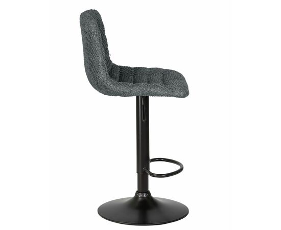 Набор 2 шт Стул барный DOBRIN TRAVIS, серый (VIVALDI15), Вариант: серый (VIVALDI15), изображение 4 | Интернет магазин мебели и декора LifeDekor