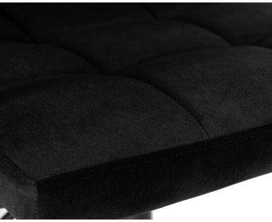 Набор 2 шт Офисное кресло для персонала DOBRIN TERRY BLACK, черный велюр (MJ9-101), Вариант: черный велюр (MJ9-101), изображение 8 | Интернет магазин мебели и декора LifeDekor