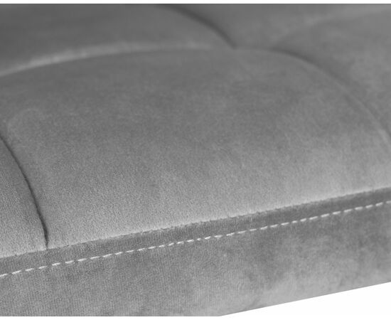 Набор 2 шт Офисное кресло для персонала DOBRIN TERRY BLACK, серый велюр (MJ9-75), Вариант: серый велюр (MJ9-75), изображение 8 | Интернет магазин мебели и декора LifeDekor