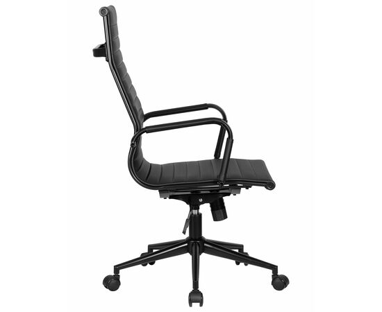 Набор 2 шт Офисное кресло для руководителей DOBRIN CLARK SIMPLE BLACK, чёрный, Вариант: чёрный, изображение 4 | Интернет магазин мебели и декора LifeDekor